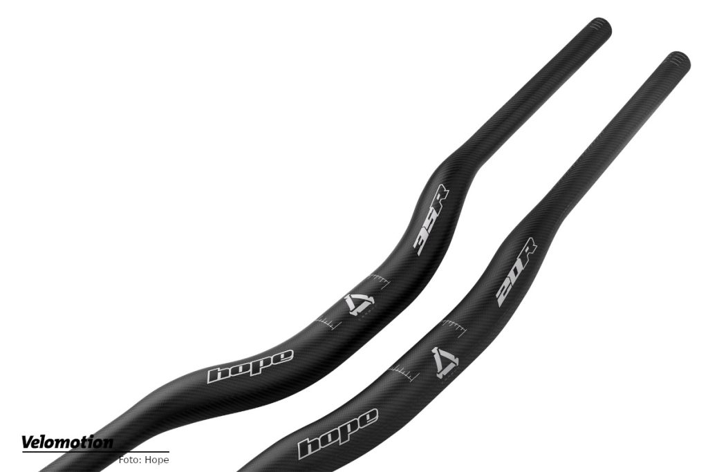 Hope präsentiert neuen 35 mm Rise Carbon-Lenker