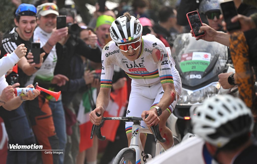 Pogacar Strade Bianche Vollering